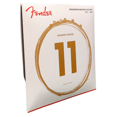 Encordadura Fender P/guit. E/a 60cl Phospor Bronze .11-.52, 0730060405